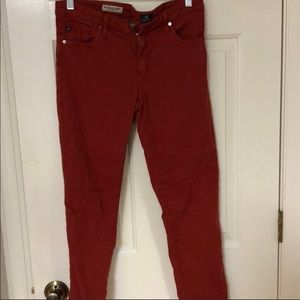 AG Stevie Ankle Slim Straight Leg Denim